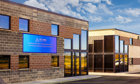 Office building in Salt Lke City, Utah.