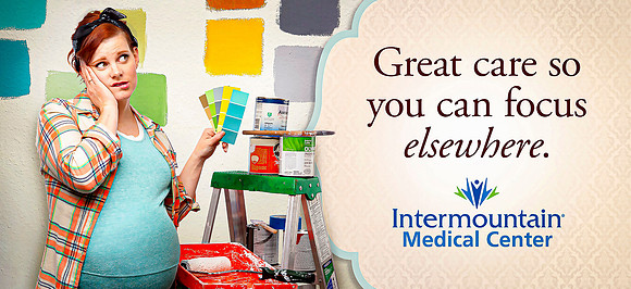 A first-time Mom debates the colors for the nursery.
